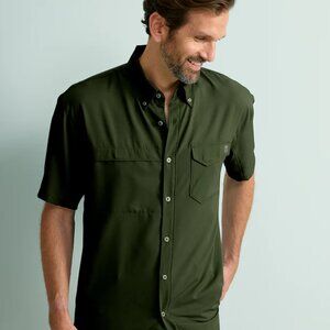 Huk - Tide Point Short Sleeve Button-Down
